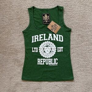 Ireland Republic Green Tank Top